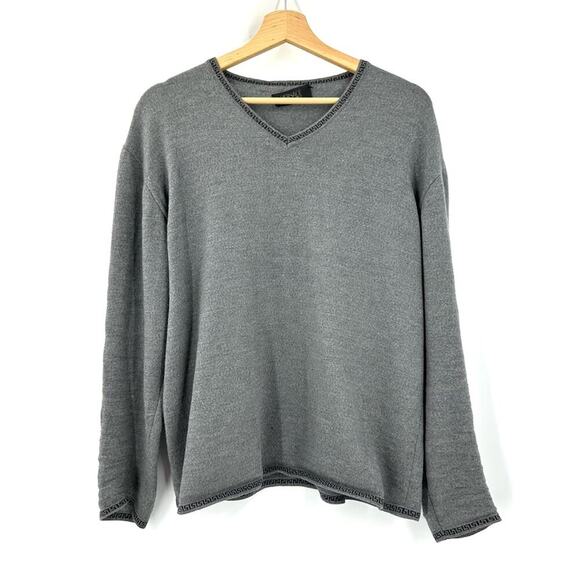 Versace Classic V2 x Ermenegildo Zegna V-neck Sweater Sz XL - Picture 1 of 7